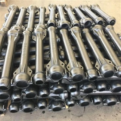 Piezas fundidas de fundición dúctil para protección de cables submarinos